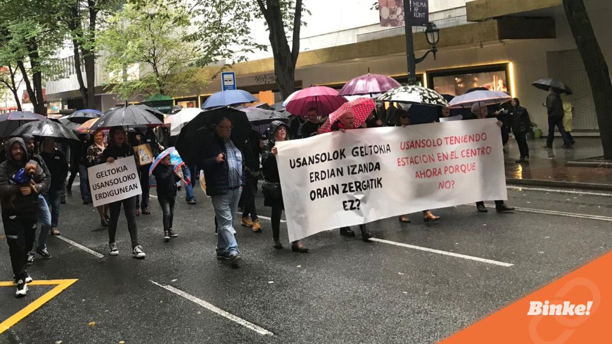 BINKE (@infobinke) on Twitter photo #ALBISTEA 📢 Geltokia erdigunean eskatzeko aldarria alderdi politikoen egoitzetara eramango dute.
🔗 👉 binke.eus/geltokia-erdig… <a href="/Geltokierdigune/">Geltokia Erdigunean</a> #Usansolo #Bilbo #ALBISTEA 📢 Geltokia erdigunean eskatzeko aldarria alderdi politikoen egoitzetara eramango dute.
🔗 👉 binke.eus/geltokia-erdig… <a href="/Geltokierdigune/">Geltokia Erdigunean</a> #Usansolo #Bilbo