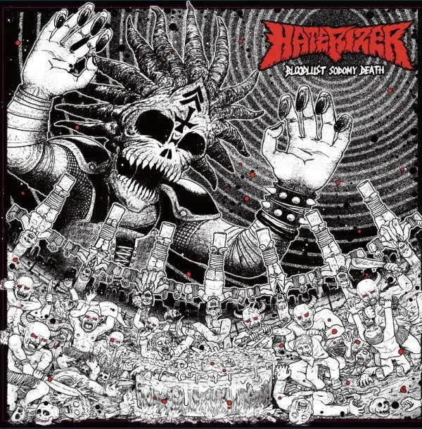 diskunionchiba's tweet photo. 【新品入荷】「HATERIZER / BLOODLUST SODOMY DEATH」 
バンド名をHATERIZERに改名!初のフル・アルバムをリリース! 
https://t.co/ZHBl7DBD4U 
初期SLAYER、初期KREATOR、初期SODOMから多大な影響を受けた1980年代産極悪スラッシュ・メタル・サウンド大炸裂！！
#du入荷 #CAPTUREDRECORDS https://t.co/zt57O8spqG