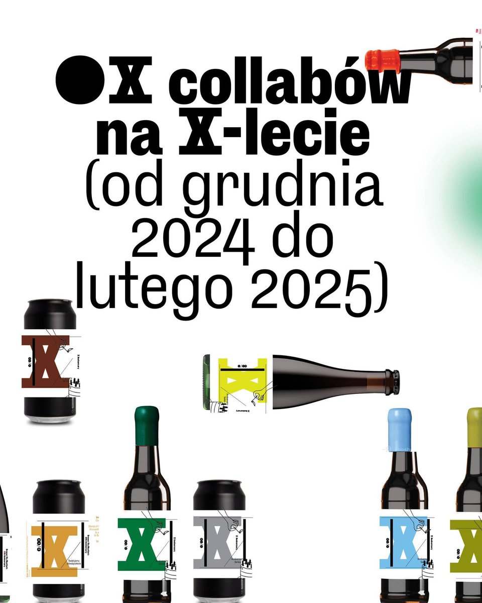 Seria kooperacyjnych piw na 10-lecie Browaru Stu Mostow.