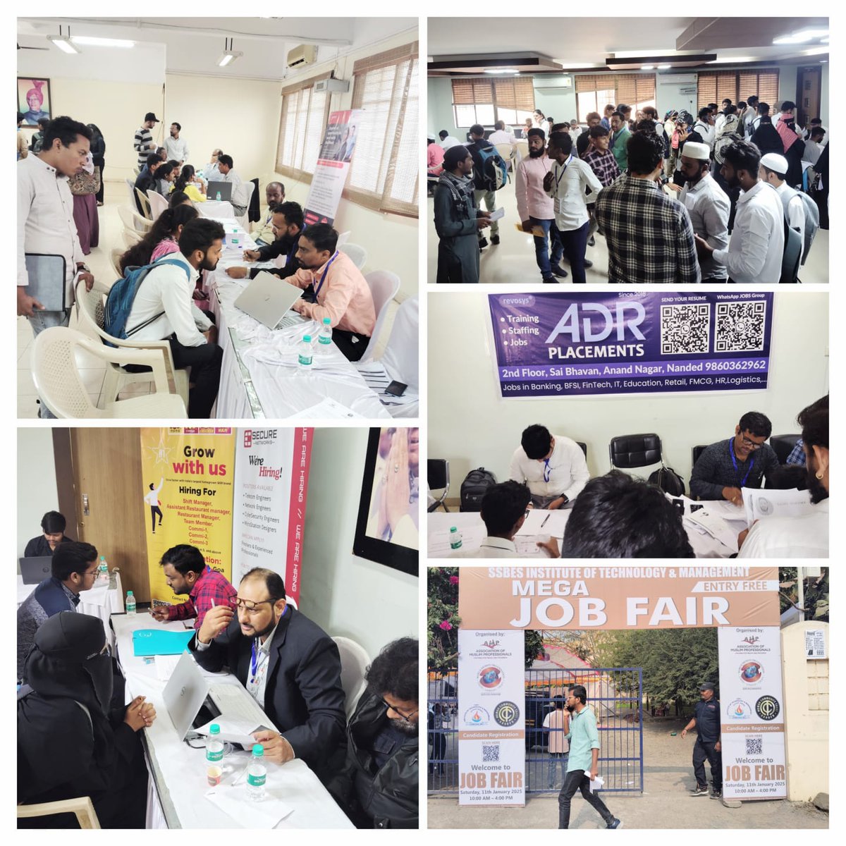 𝐌𝐨𝐫𝐞 𝐭𝐡𝐚𝐧 𝟒𝟓𝟎 𝐂𝐚𝐧𝐝𝐢𝐝𝐚𝐭𝐞𝐬 𝐬𝐞𝐥𝐞𝐜𝐭𝐞𝐝 &amp; 𝐬𝐡𝐨𝐫𝐭𝐥𝐢𝐬𝐭𝐞𝐝 𝐚𝐭 𝐀𝐌𝐏 𝐌𝐞𝐠𝐚 𝐉𝐨𝐛 𝐅𝐚𝐢𝐫 𝐢𝐧 𝐍𝐚𝐧𝐝𝐞𝐝, 𝐌𝐚𝐡𝐚𝐫𝐚𝐬𝐡𝐭𝐫𝐚!