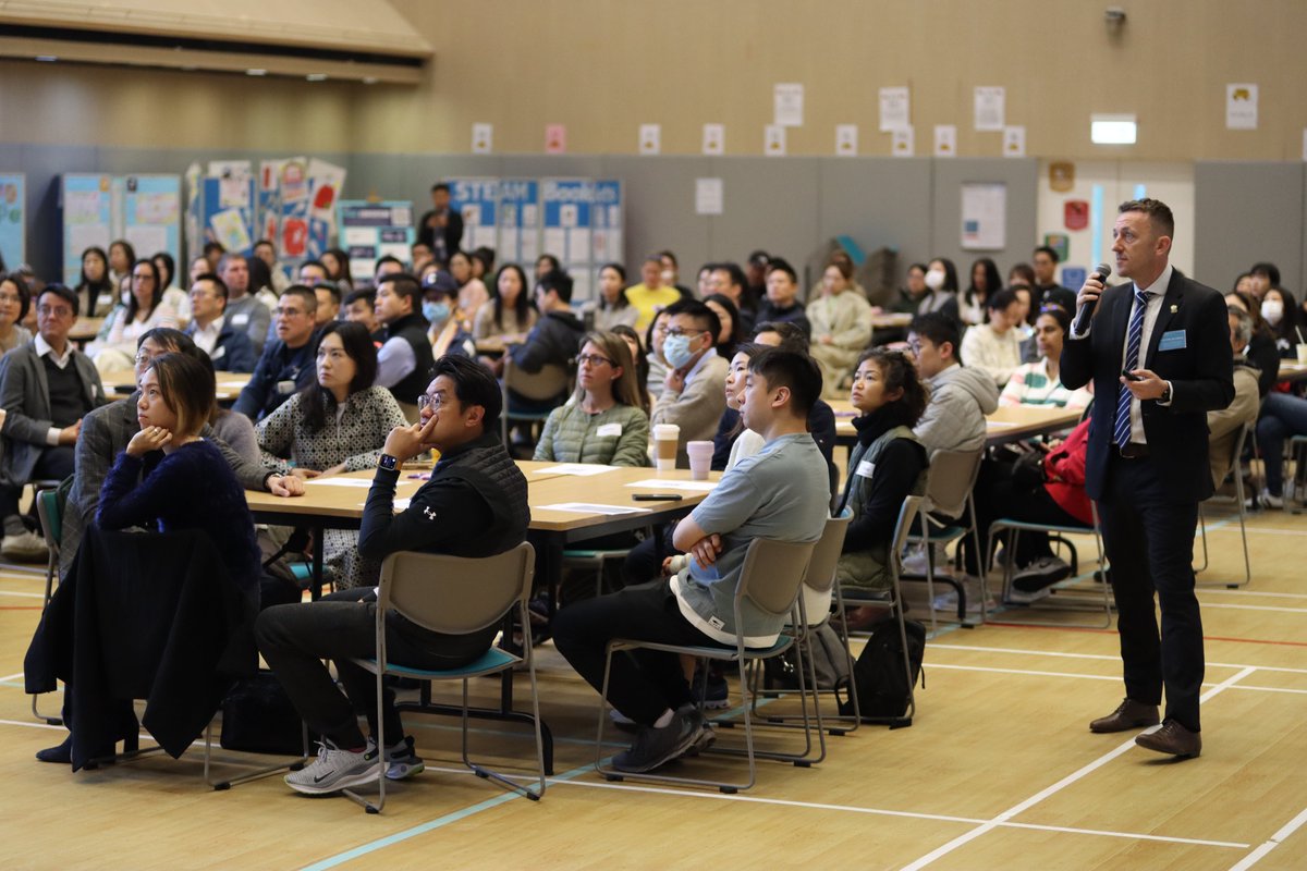 NAISHongKong's tweet image. Last week, we were thrilled to welcome over 140 parents to school for an early morning workshop led by Fiachra McArdle, our Assistant Head of Primary School, about the important reasons behind assessing children, how we conduct and utilise assessments at NAIS Hong Kong. 📈