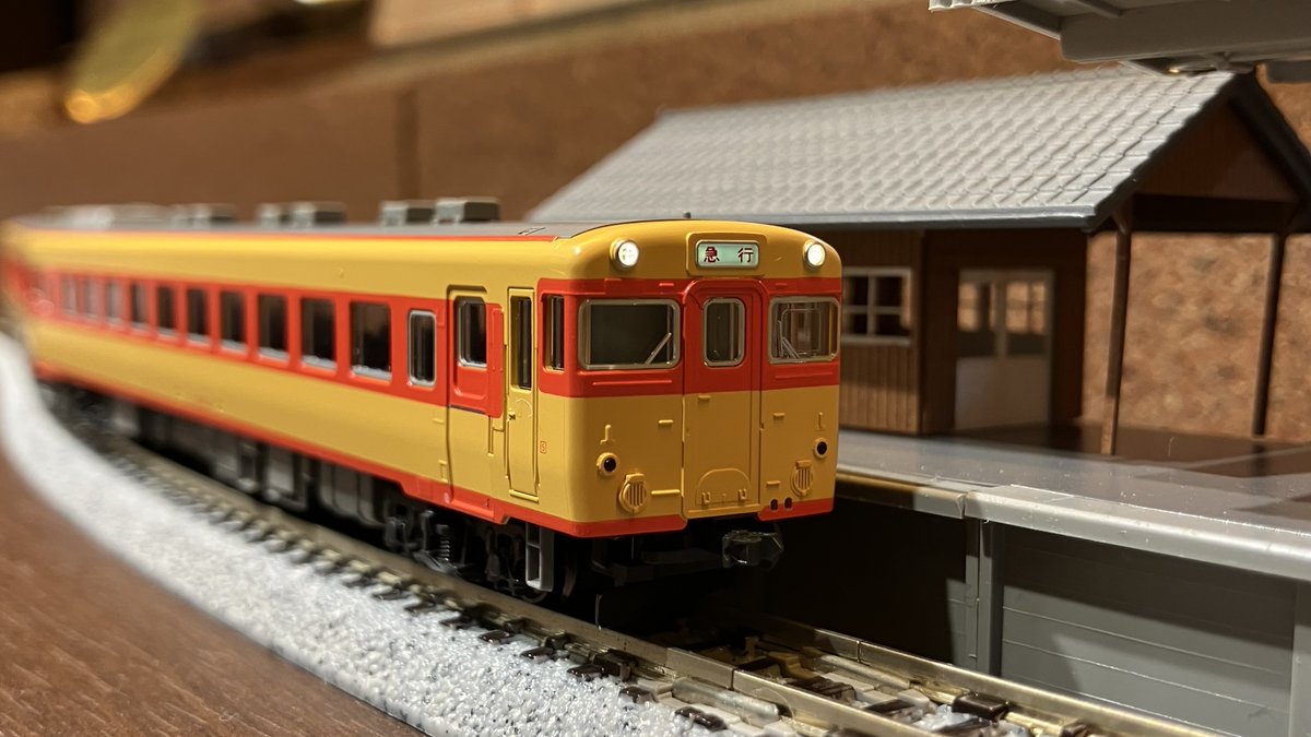 修学旅行のおもいで】 キハ58系（非冷房車）修学旅行色3両セット