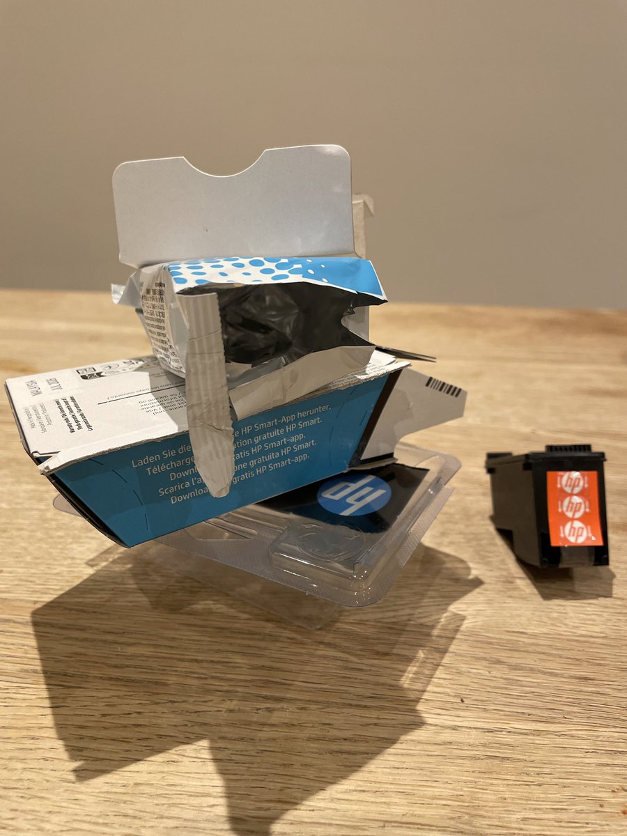 HP saving the planet one ink cartridge at a time.