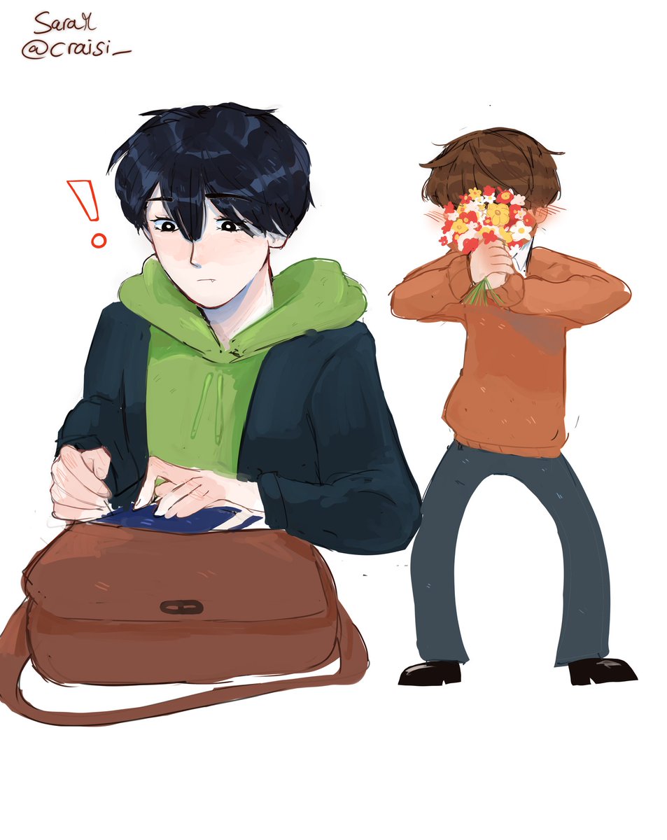 craisi_'s tweet image. Acorn Ivan #ALNST comic because i love them 😋 2/8