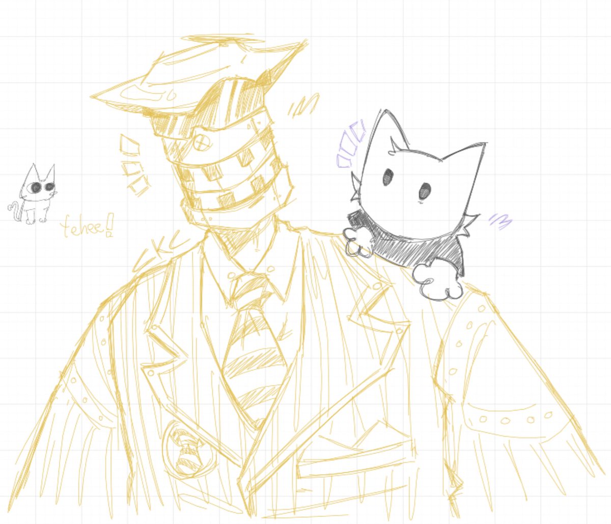 Cat777Crazy's tweet photo. don’t think i ever posted this Dave (and @Cereal_Jng bc that’s oomf!)
#Toontown #toontowncorporateclash #ttcc #davebrubot #majorplayer https://t.co/jcZdn4wuoX