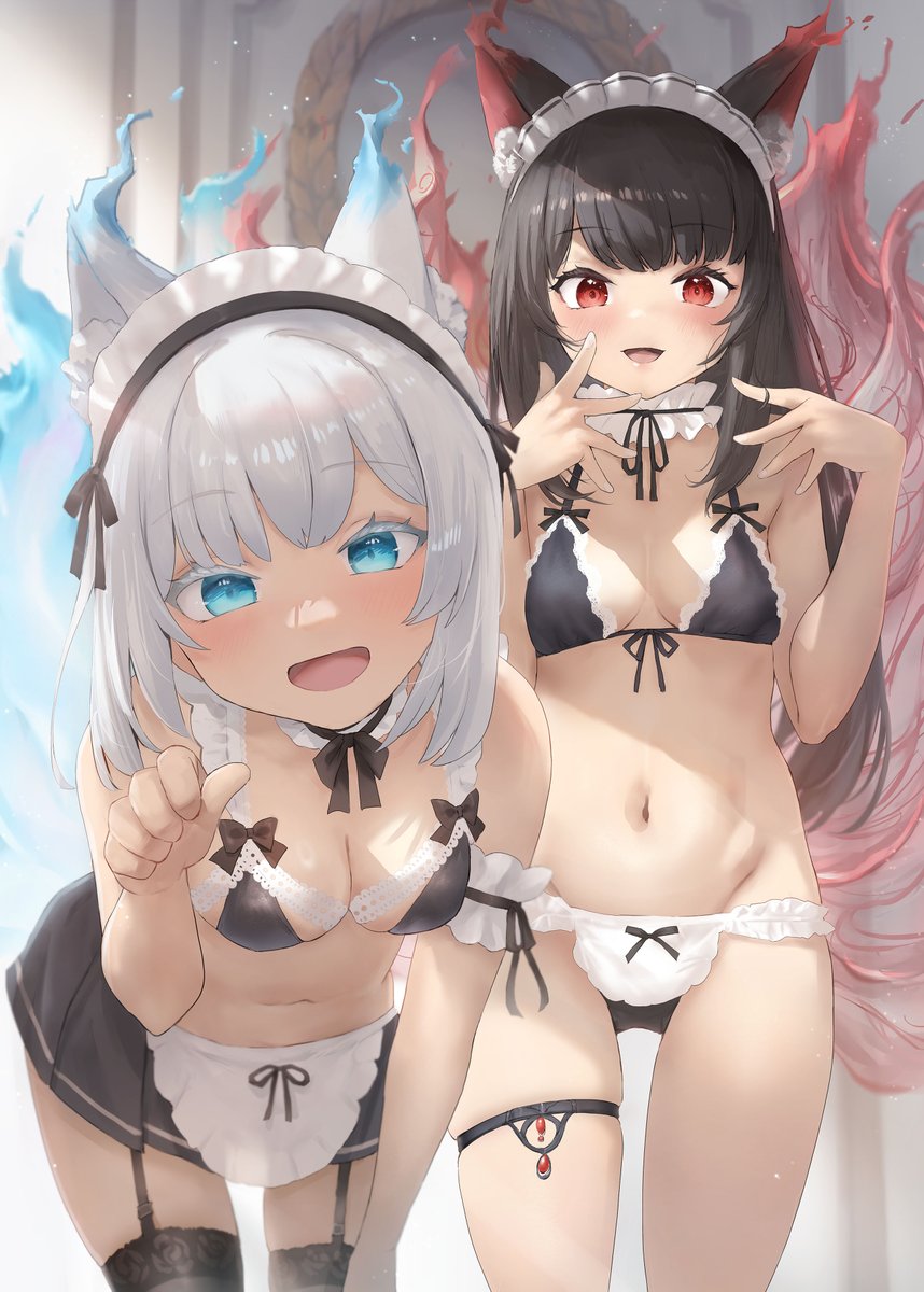 麻雀一番街の白子&黒子描かせていただきました!
メイドビキニ衣装でえっちな感じに😻
よろしくお願いします。
#麻雀一番街 #ふたご 