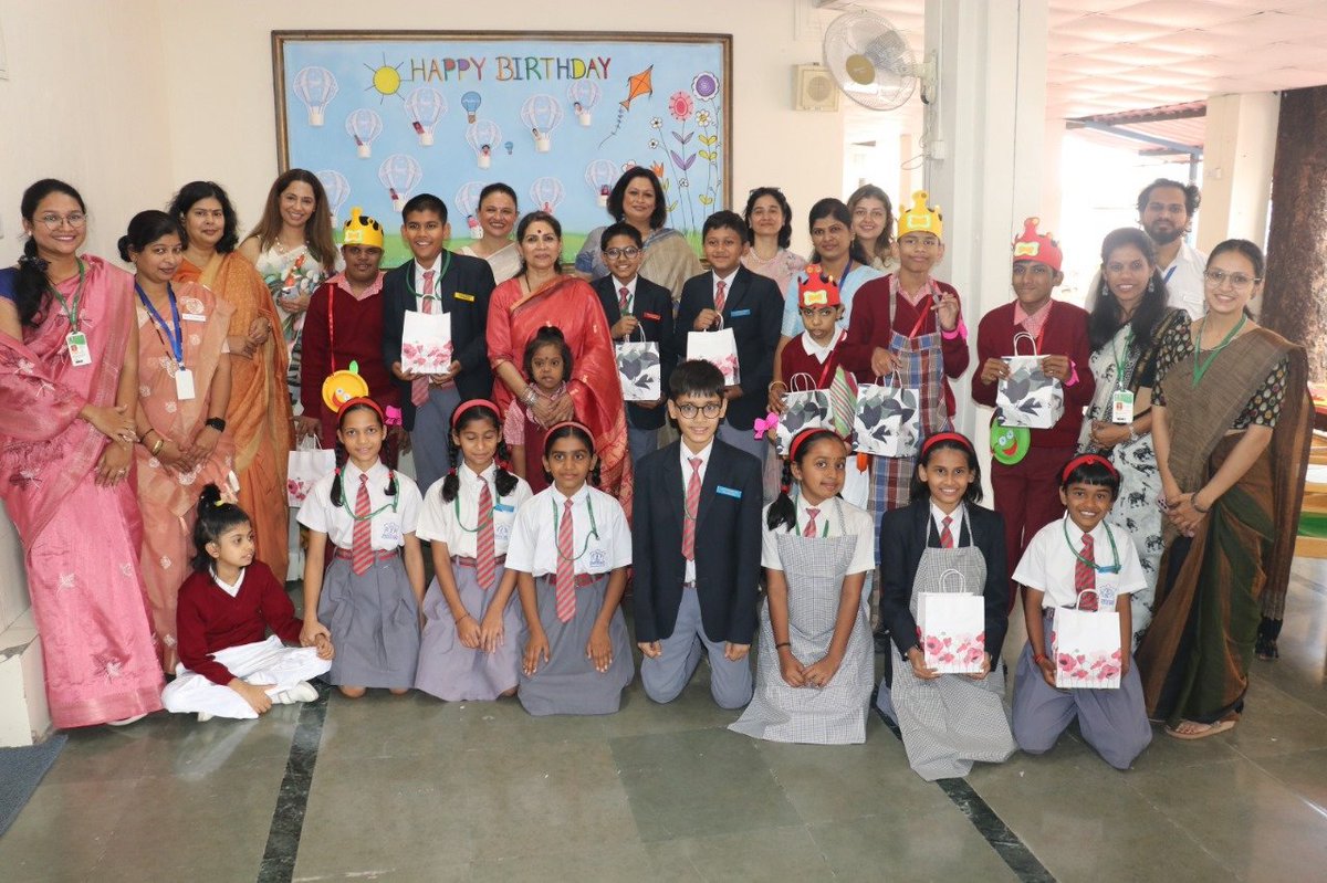 OfficialAwwa's tweet photo. *SPREADING SMILES AND HAPPINESS*
#WeCare
#Asha_Milap
#MrsSunitaDwivedi #PresidentAWWA alongwith Mrs Komal Seth #RegionalPresident #AWWA #SouthernStar on her visit to #AshaSchool #Pune very affectionately engaged with the talented children. She appreciated the efforts of special educators and staff in empowering children with special needs.
#MrsSunitaDwivedi also dedicated the newly prepared “*Silent Room*” to the children_with_special_needs, a facility to provide a calming space for sensory regulation.
The jubilant children from
#APS #Pune also engaged in joint activities with the children of #Asha_School, fostering understanding, empathy and inclusivity. *#AWWA #Asha_Milap programme* is a unique initiative to promote inclusivity and supportive environment for overall development and empowerment of #Children_with_Special_Needs.
#Spreading_Smiles_Happiness
#Motivate_Facilitate_Empower
#InclusiveEducation
@adgpi @westerncomd_IA @NorthernComd_IA @suryacommand @IaSouthern @SWComd_IA @artrac_ia @easterncomd @HQ_IDS_India
@DelhiArea_IA @SpokespersonMoD @DGAFMS_MoD @DIAV20 @NWWA_INDIANNAVY @IAF_AFFWA
@MoHFW_India
@MinistryWCD
@pib_MoSJE @DePwDSCTGP @socialpwds @SMILE_MoSJE