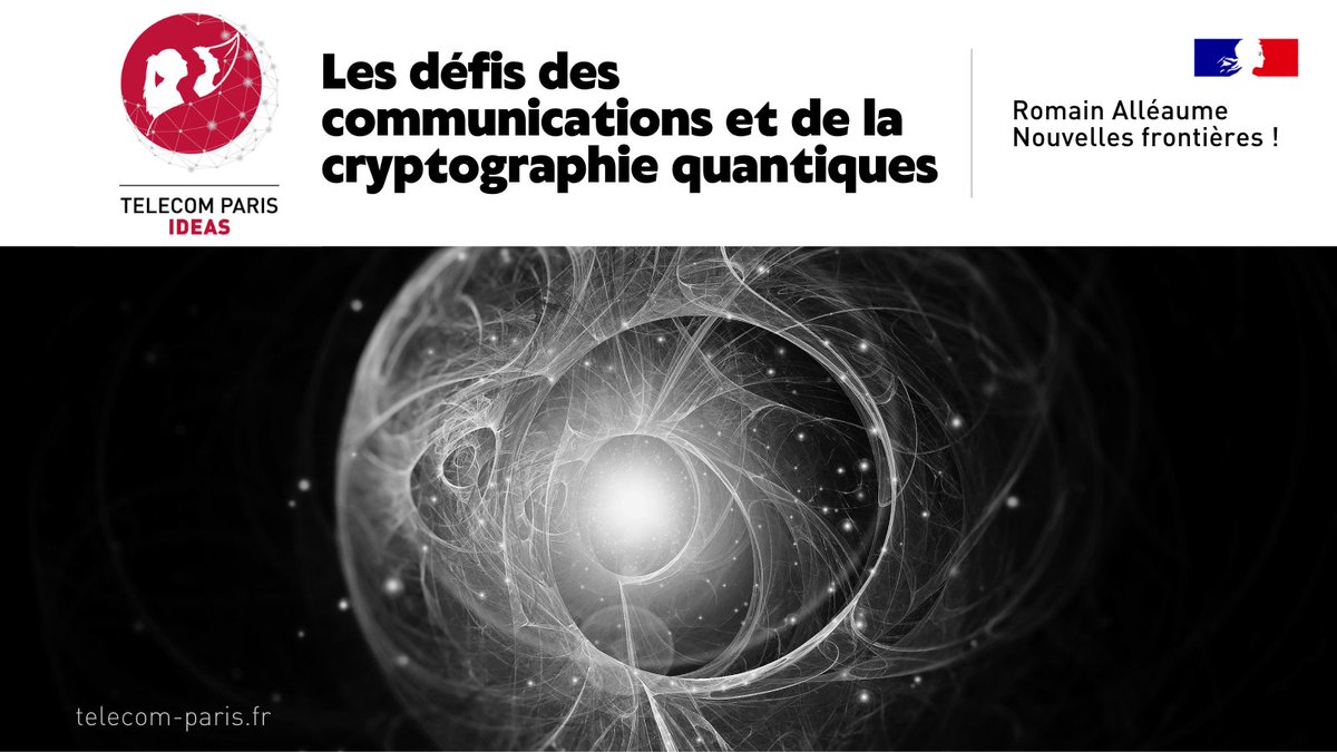 🔐 La cryptographie quantique offre une sécurité unique. <a href="/RomainAlleaume/">Romain Alléaume</a> détaille comment des protocoles hybrides fusionnent technologies classiques et quantiques, en exploitant des détecteurs ultra-sensibles pour surmonter les limites actuelles.

🔗 telecom-paris.fr/fr/ideas/defis…