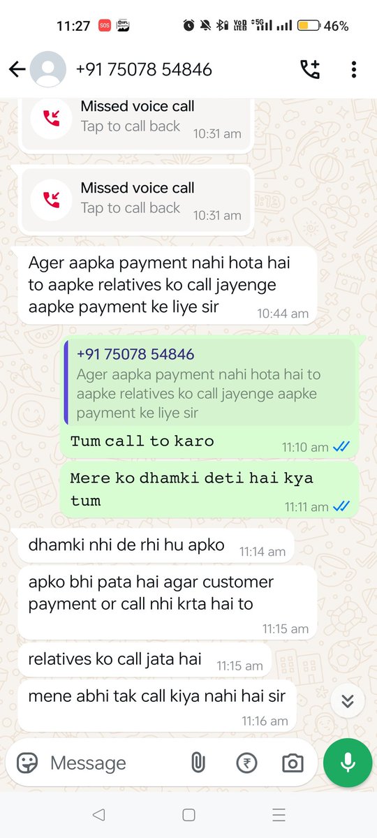 @AmolMNS_ <a href="/Prashantmore151/">Prashant More Bhartiya</a> <a href="/Paytm/">Paytm</a> <a href="/PaytmCybercell/">Paytm Cyber Cell</a> <a href="/Paytmcare/">Paytm Care</a> <a href="/RBI/">ReserveBankOfIndia</a> <a href="/CPPuneCity/">CP Pune City Police</a> <a href="/vijayshekhar/">Vijay Shekhar Sharma</a> 
ह्या मॅडम relatives ना कॉल करीत आहेत.फक्त paytm employee हे असले घाणेरडे काम करतात. हे थांबवा