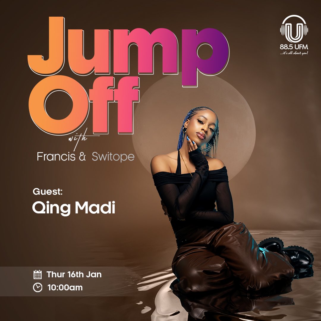 885_ufm's tweet photo. The Fast Rising Superstar @qingmadi will be gracing the studio in a bit, to discuss her debut album “I am the blueprint”. Stay tuned for the conversations! 💜
#885ufm
#itsallaboutyou https://t.co/gVYnqS5caL