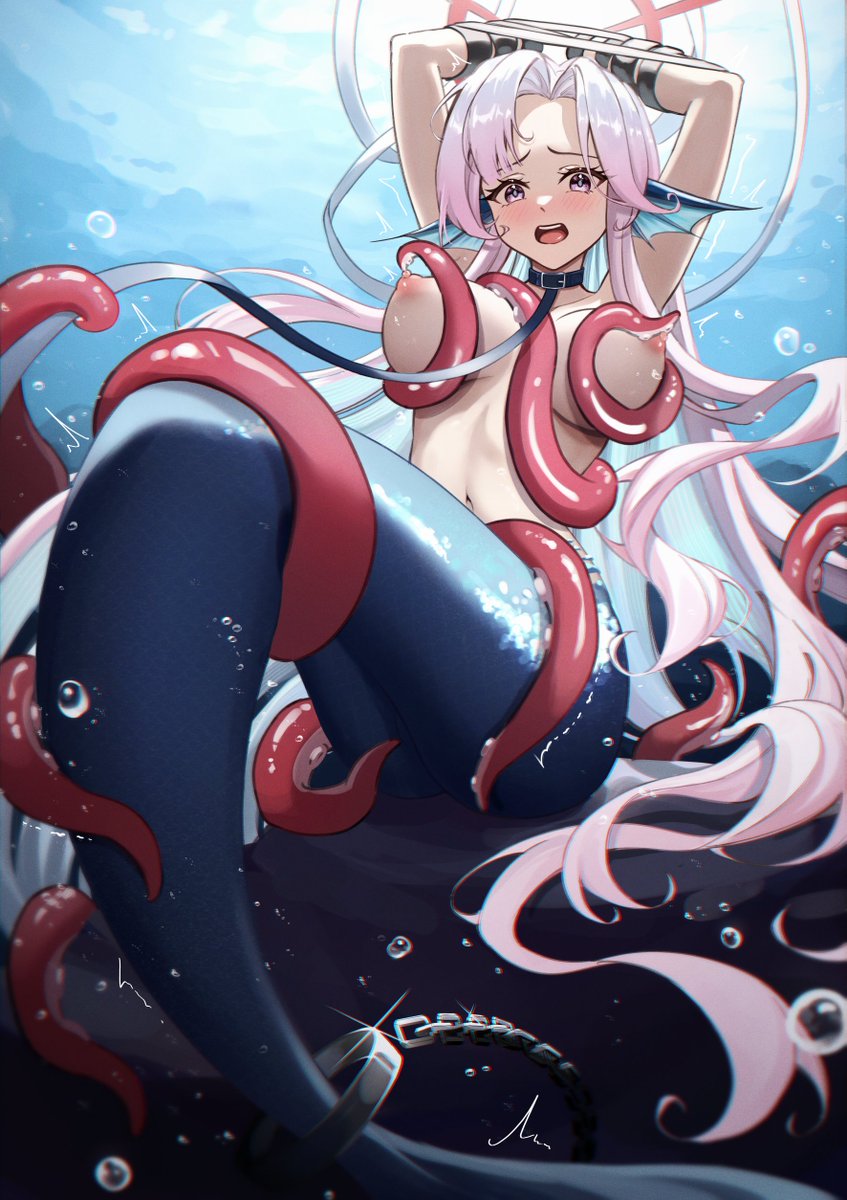 mermaid in distress (azur lane)