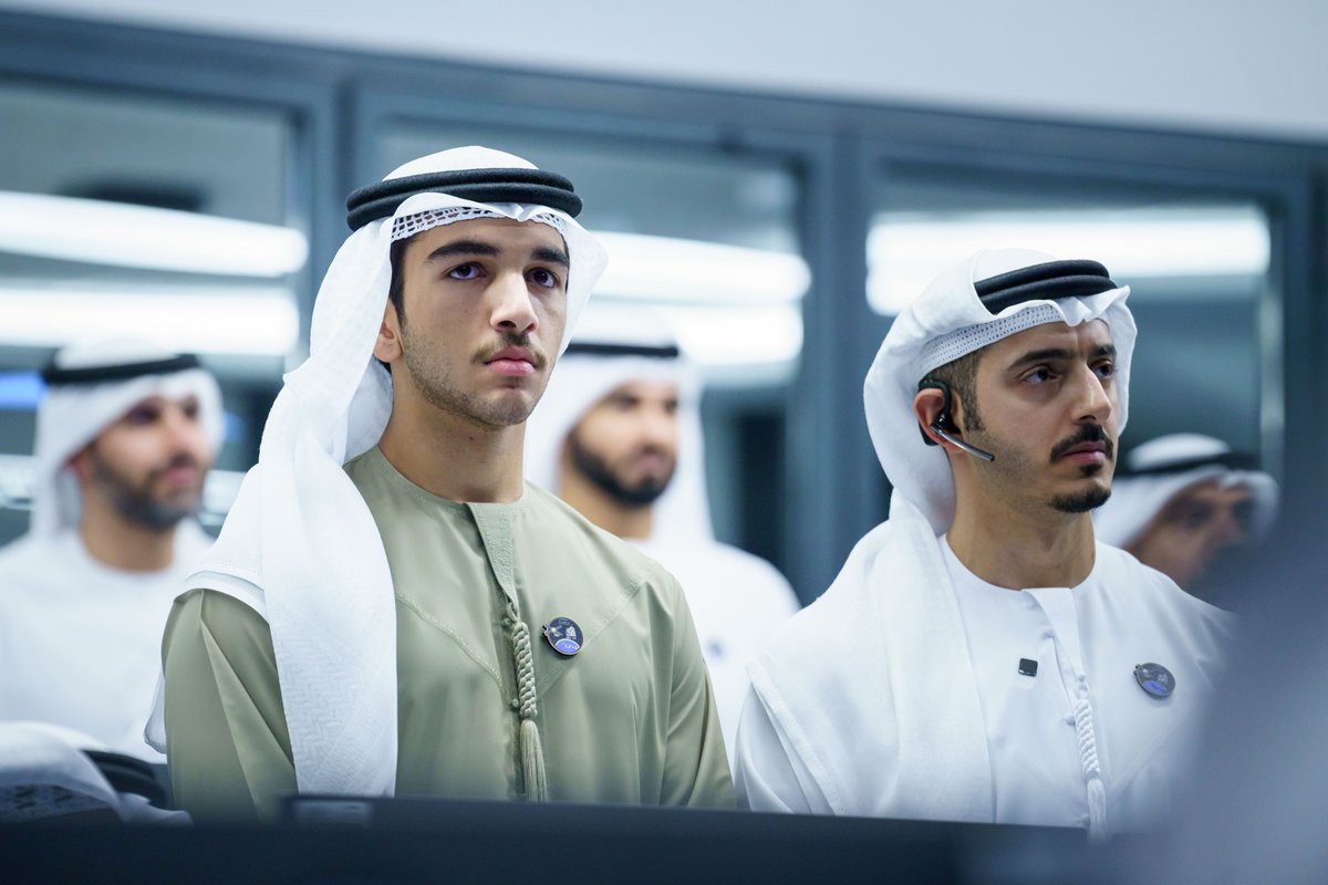 MBRSpaceCentre's tweet photo. Years of dedicated work have culminated in these moments. Sharing with you memorable highlights that will remain etched in our memories from the launch of MBZ-SAT, in the presence of H.H. Sheikh Mohammed bin Rashid bin Mohammed bin Rashid Al Maktoum.
#MBZSAT https://t.co/VJoDTKzQjD
