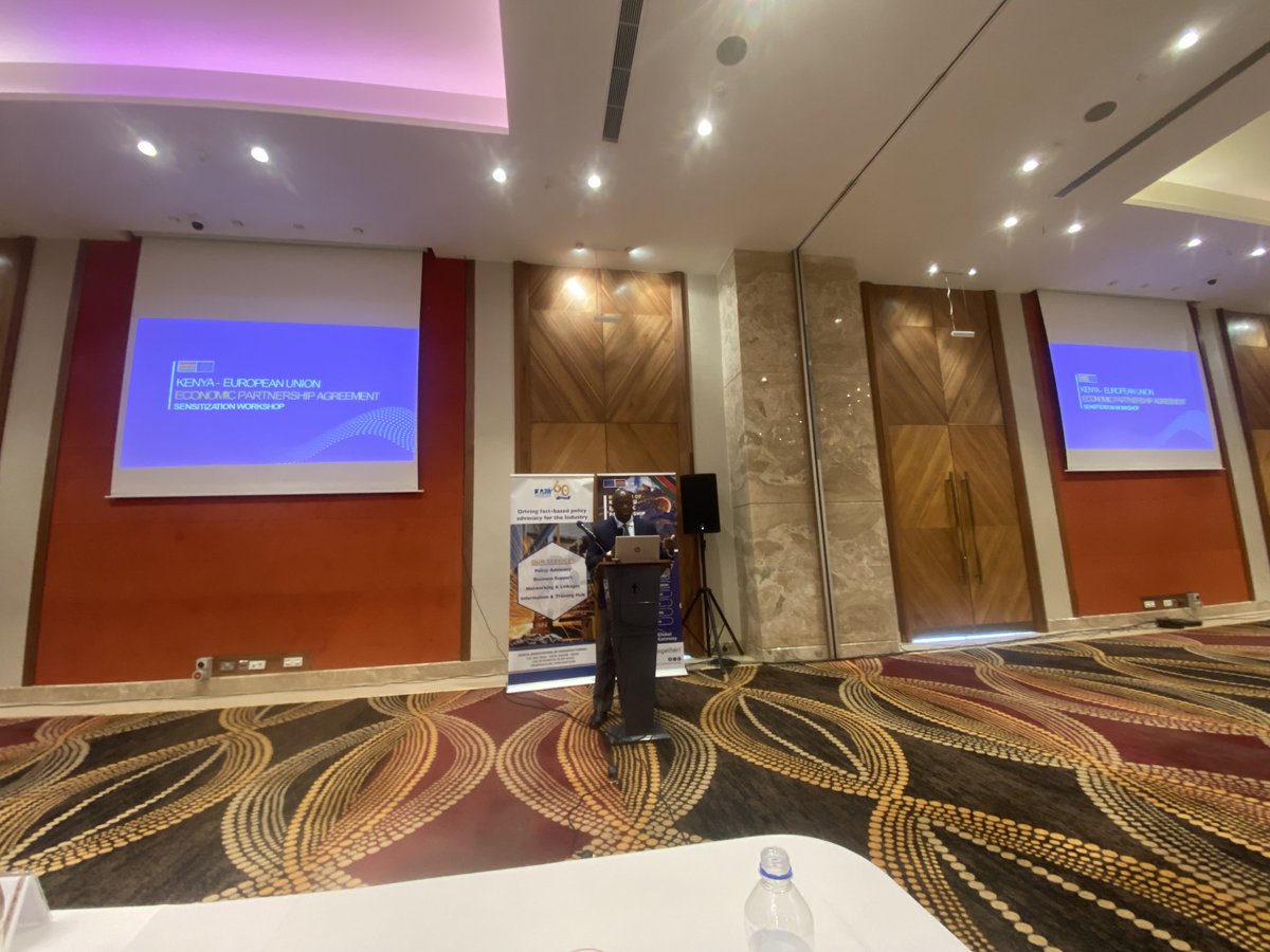 EU - kenya trade agreement forum #EPA sensitization forum in Nairobi -