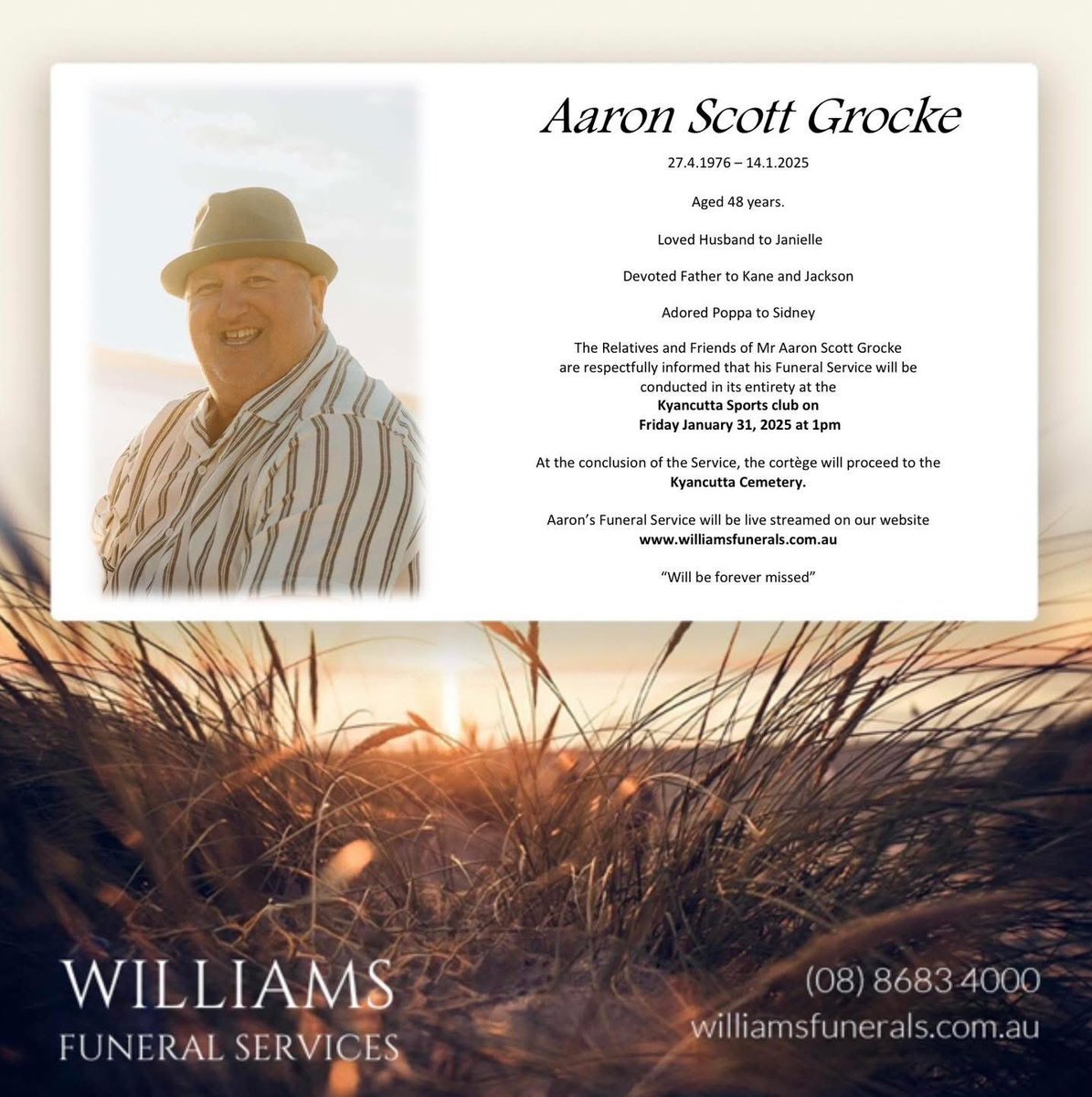 A loving father-in-law to me and poppa to Sidney, a pillar of the #EyrePeninsula and #SouthAustralian agriculture industry and an overall stand out man. He is so sorely missed. 
#agchatoz #ausag