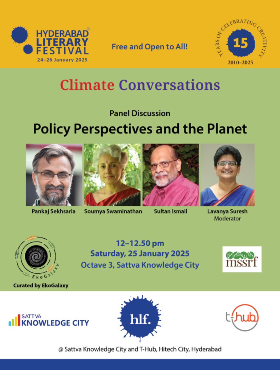 sultanismail's tweet photo. Look forward to seeing you at the Hyderabad Literary Festival on 24 &amp; 25th January 2025. There is an exciting line-up of sessions, the full CC schedule is here
https://t.co/udtfvgFNAm 
All events are absolutely free &amp; open to all. https://t.co/bTNgom0s8s