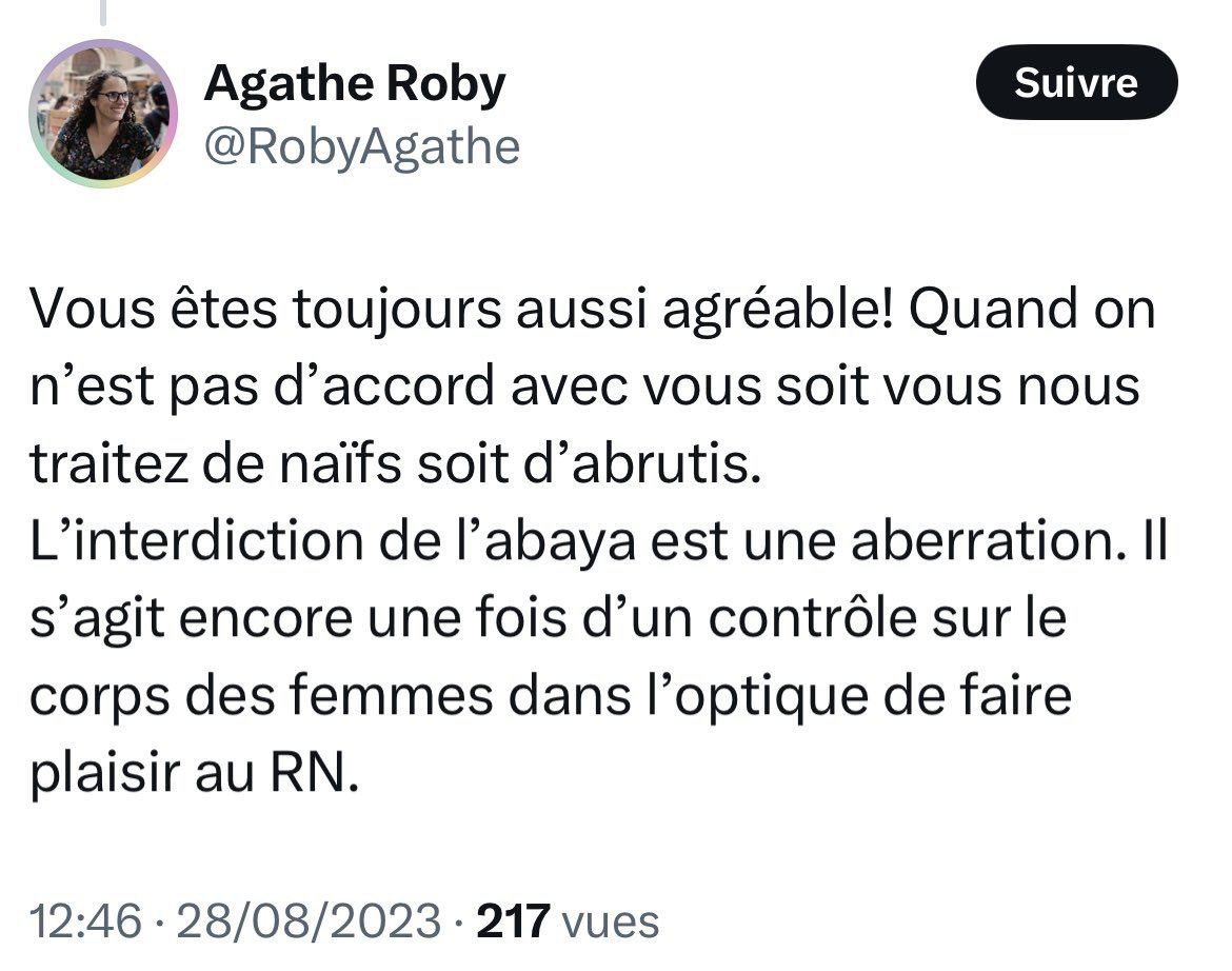 GenZemmour's tweet photo. Madame Roby, élue LFI, s’offusque de fèves à l’effigie de Jesus, Marie ou Joseph. 

Faut-il rappeler à cette « historienne » le sens de la galette des rois ? 

Elle qui n’hésite d’ailleurs pas à faire des courbettes aux islamistes. 

#Tartuffe https://t.co/zhXxADy82d
