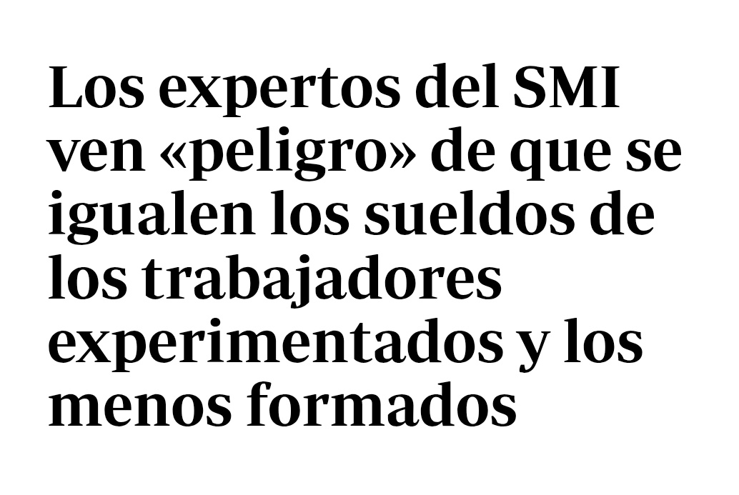 🇪🇸 | A ver si el problema va a ser que los sueldos de los trabajadores experimentados son también una mierda y queda feo reconocerlo.