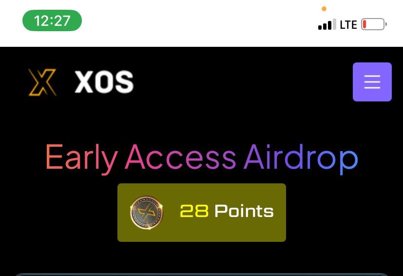 chigemezu_raph's tweet photo. XOS  airdrop 🪂 is confirmed 

Go too : https://t.co/HS6nqZ0fac  or copy and paste link in your wallet browser 

Refcode: 8N1KP2

Connect twitter for 20 points 

Join discord for 20 points 

Check in for the day to claim 8 point
#Xink #CLONE #BOOST https://t.co/QzMNkV67N5