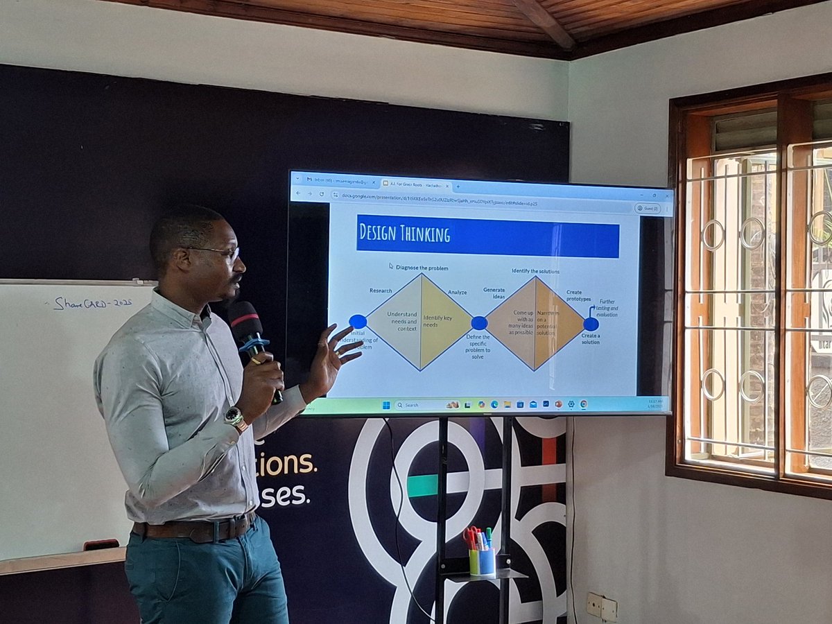 Design thinking and human centered design should be a compulsory subject in all schools! It's such a powerful problem solving tool and can be applied in so many contexts!
#AIforCSOs <a href="/KLA_Analytica/">Kampala Analytica</a> @CUSP_Uganda <a href="/giz_uganda/">GIZ Uganda</a>