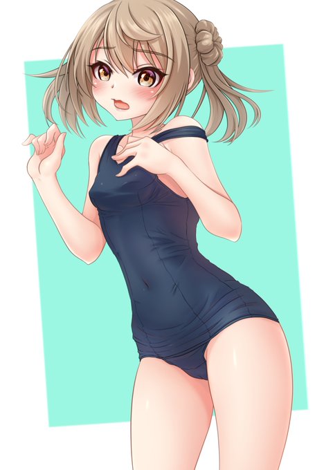 #寒い時こそ水着絵を貼ろう 