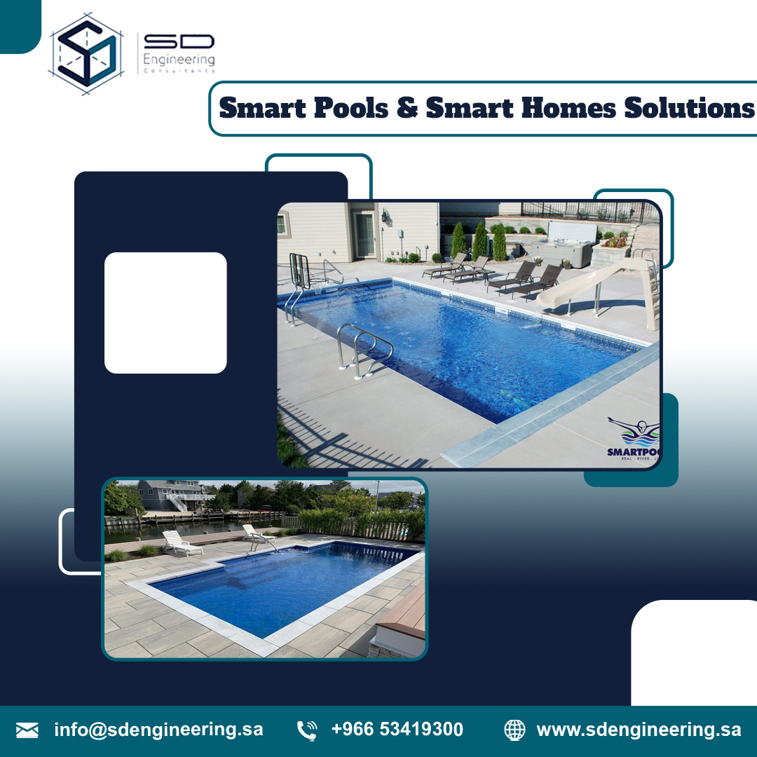 SD__Engineering's tweet image. Transform your living space with SD Engineering’s smart pools and smart home solutions! Enjoy the convenience of automated systems, energy efficiency, and enhanced comfort. Whether it’s pool management or home automation
 sdengineering.sa

#SDEngineering #SmartPools