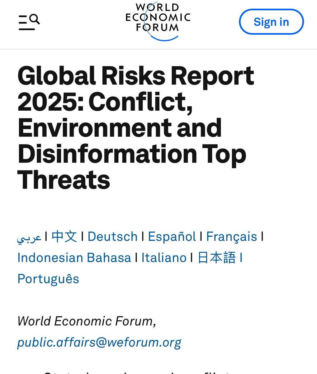 El Foro Económico Mundial identifica como uno de los grandes retos globales la desinformación. 

✳️ Conoces nuestros materiales gratuitos sobre “Bulos y Fake News”? 

🟢 Déscargalos y llévalos a tu aula, combate el riesgo, profe por el futuro!

teachersforfuturespain.org/wp-content/upl…