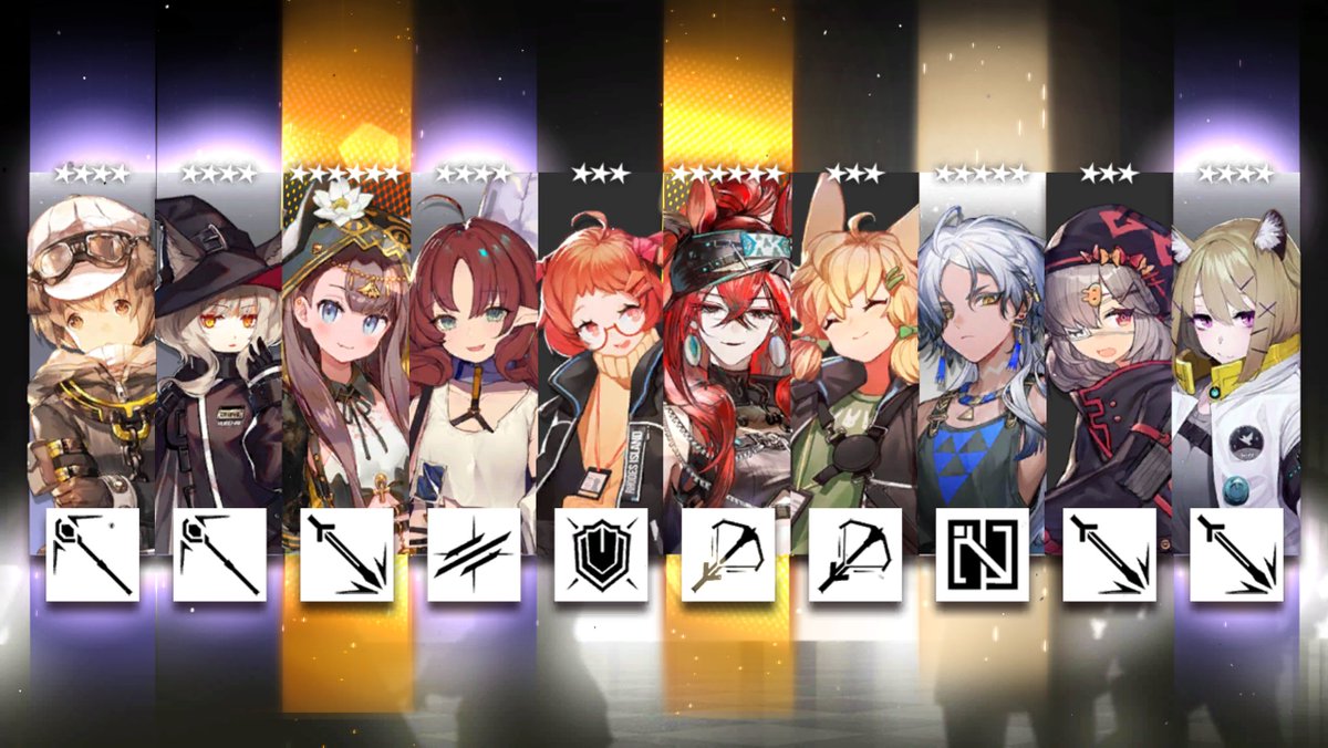 SeiR_Shisui's tweet photo. ご視聴いただきありがとうございました～！
豪運Dr.なので50連で2人同時引きができちゃうんですねえ！
#アークナイツ https://t.co/KtGjLjkRb3