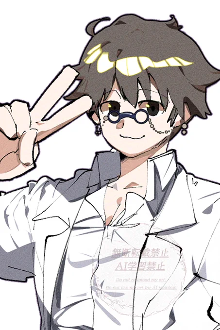 ハスターと主4(ペアルック)#放サモ 