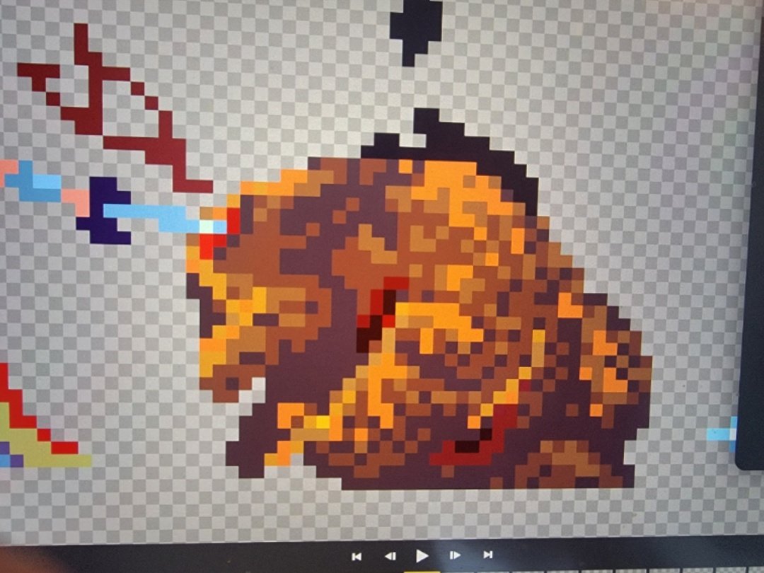 Holmik_Vereshag's tweet image. 5-year-old Lesha comes to the table.
- What are you drawing?
He looks at the iPad screen.
- Oh, bear!
Meanwhile, the bear: