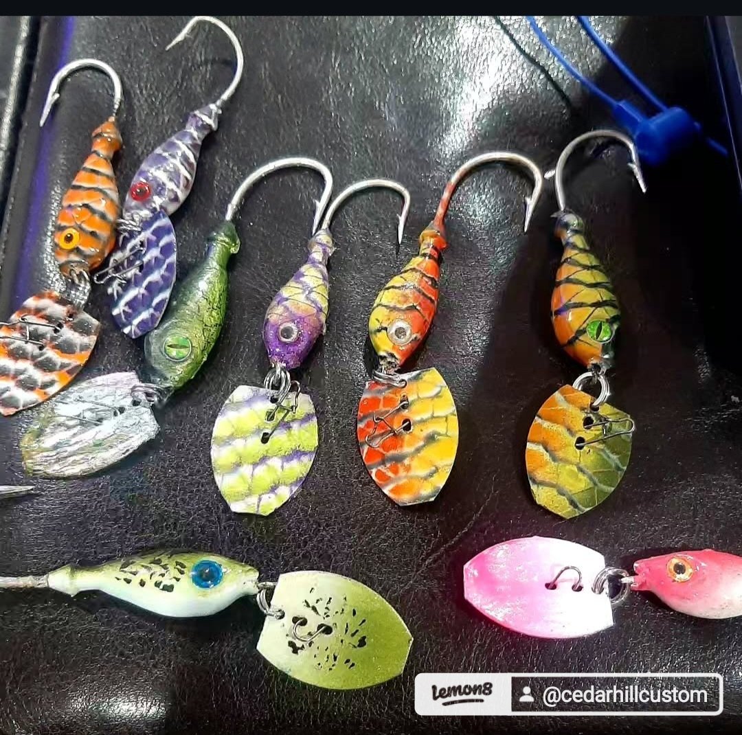 custom_cedar's tweet image. #custompaintedcrankbaits#bassfishing#bassfishinglures#bassfishing