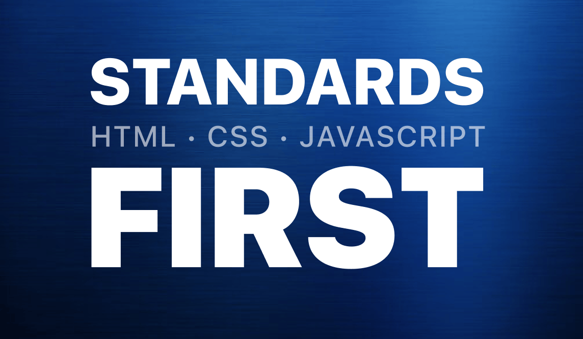 nuejsdev's tweet photo. Nue takes a new, more natural direction now as the : "Standards first web framework" 

Read official announcement :  https://t.co/zm6kusrXln https://t.co/0xf1Fd7e1n