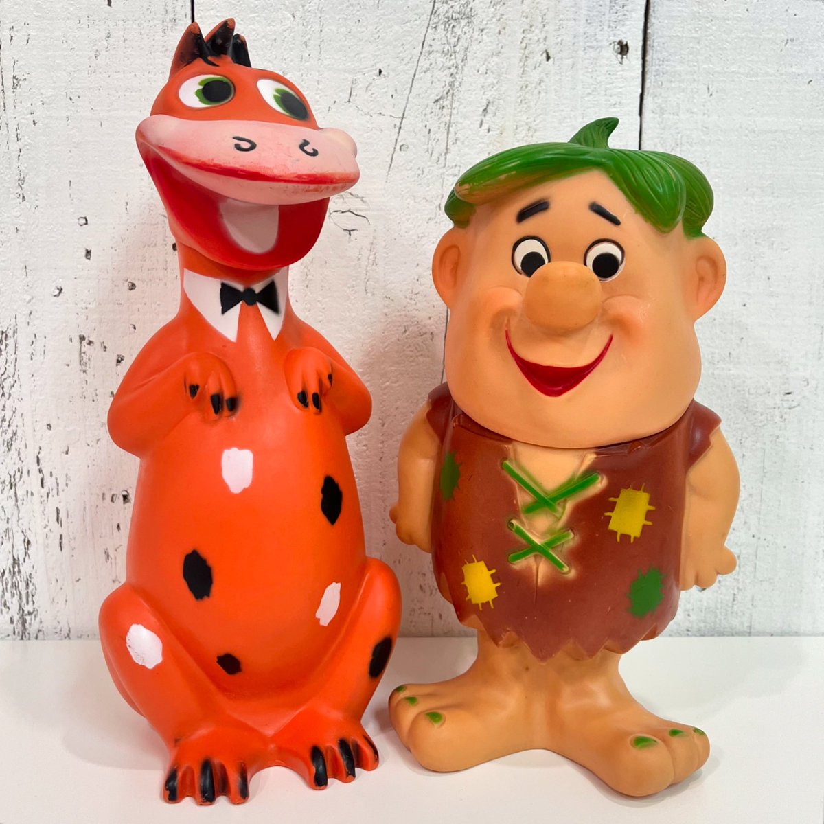 PopSodaHossy's tweet image. 60年代 #knickerbocker #ハンナバーベラ #フリントストーン #ソフビ 入荷しました