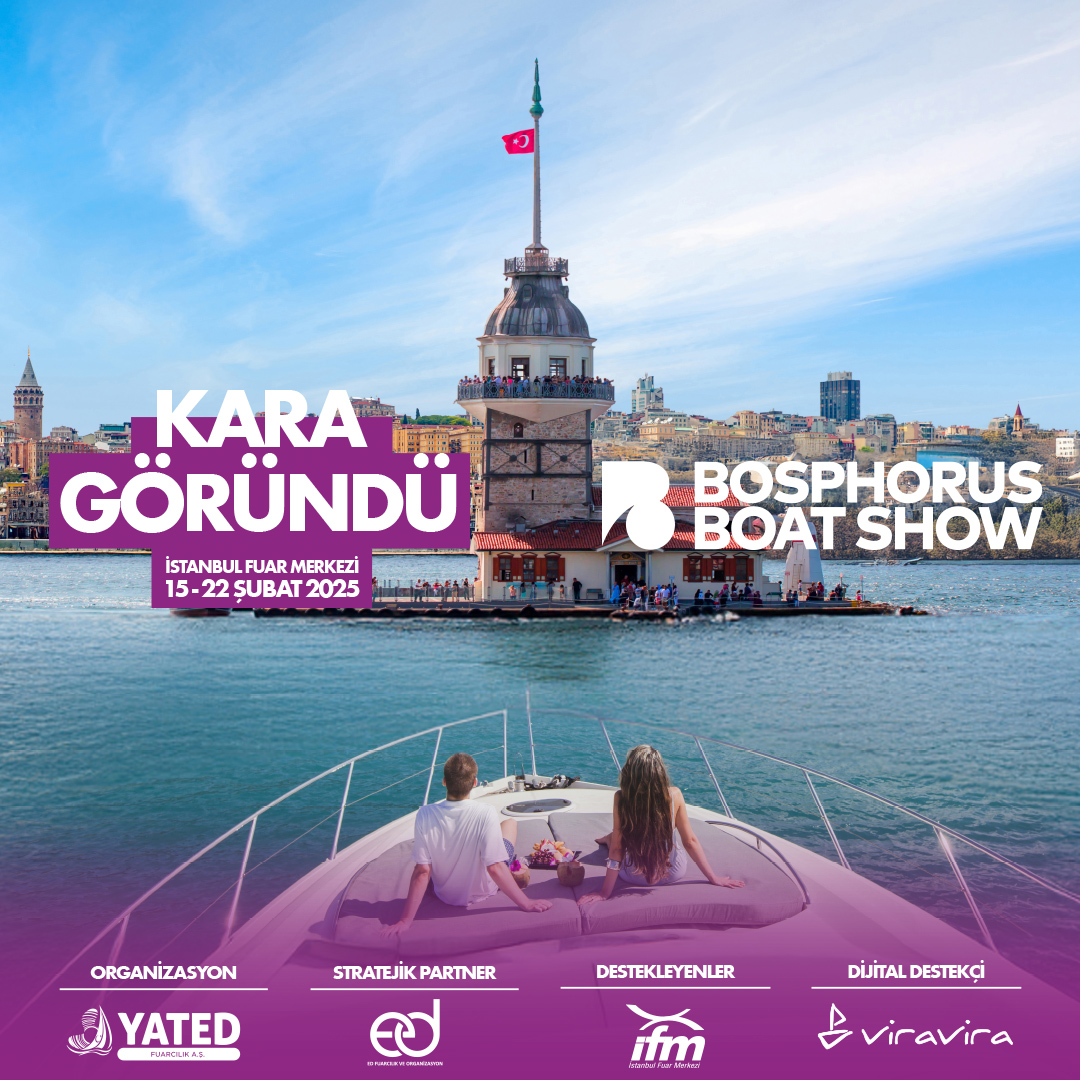 viraviraco's tweet photo. https://t.co/FmkgXcMMIJ olarak destekçisi olduğumuz Türkiye’nin en büyük tekne fuarı Bosphorus Boat Show, bu yıl 15 – 22 Şubat 2025 tarihleri arasında İstanbul Fuar Merkezi’nde gerçekleşiyor. 1200+ marka ve 500+ tekne ile deniz tutkunlarını bir araya getiren bu eşsiz etkinliği kaçırmayın! ⚓ 🌊 

As proud supporters of Turkey's largest boat show, the Bosphorus Boat Show, we are excited to announce that this year's event will take place from February 15 to 22, 2025, at the Istanbul Expo Center. Don’t miss this unique event that brings together over 1,200 brands and 500+ boats for all sea enthusiasts! ⚓ 🌊