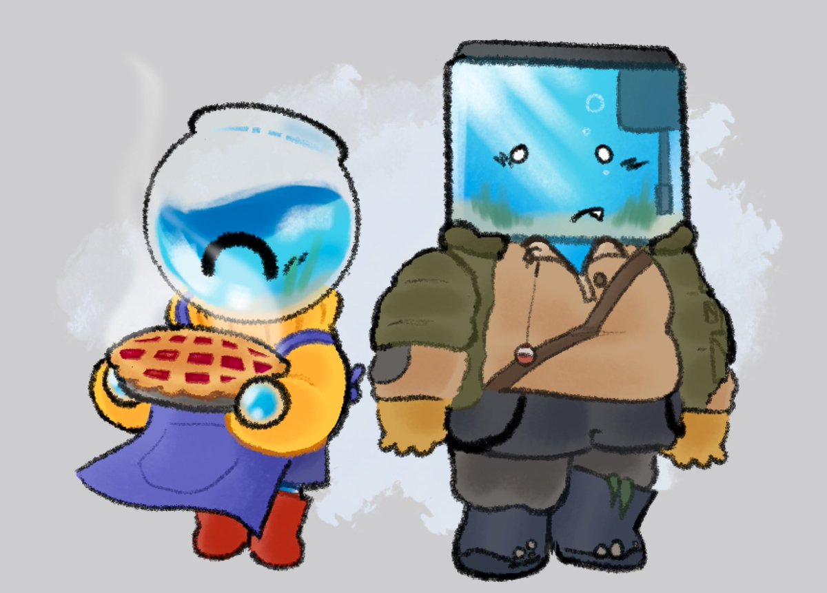 baileywithaw's tweet photo. he wants that fish bowl so bad #deepdowncomic https://t.co/tRuDl7vWWk