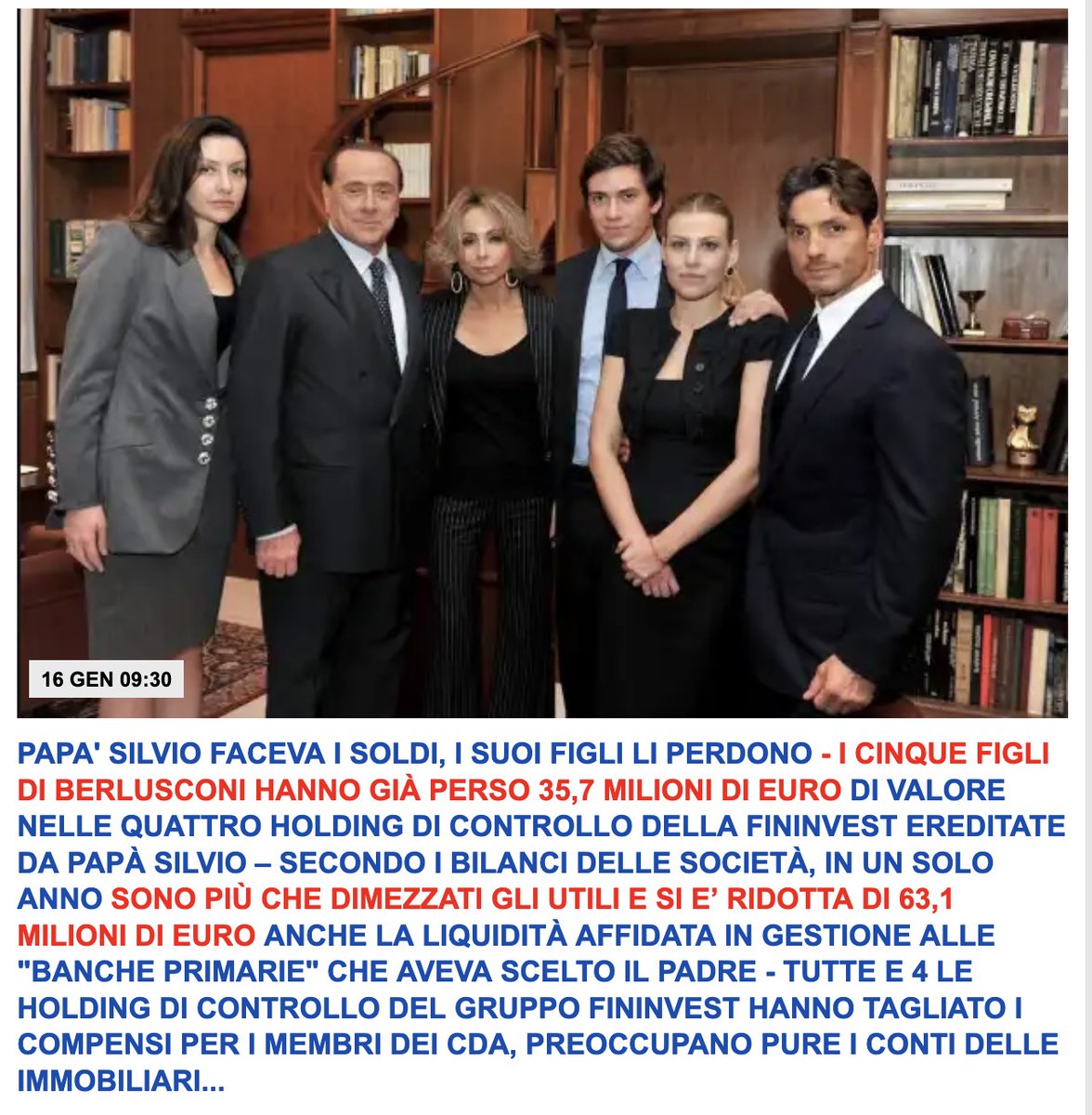 MaxLandra's tweet photo. ...È ORA CHE I BIMBI #BERLUSCONI ENTRINO IN #POLITICA..!!
PER RISANARE I CONTI ...A SPESE DEI #SUDDITI..!!
PAPÀ #SILVIO INSEGNA..!! https://t.co/HfoImes3fU