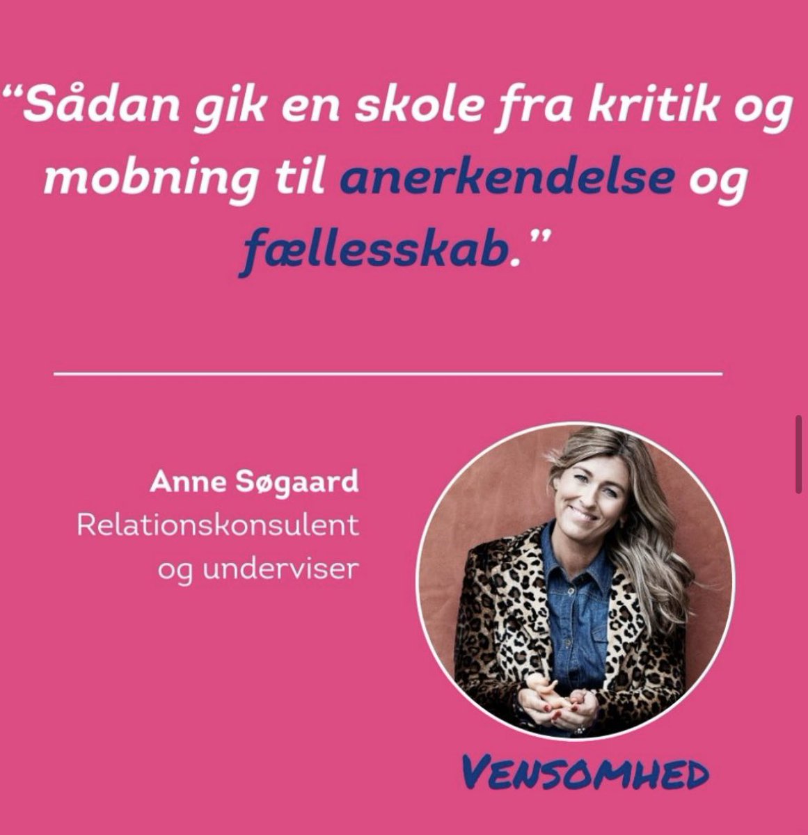 Vi kan finde børn og unge ild og ændre deres liv #vensomhed #klogehænder