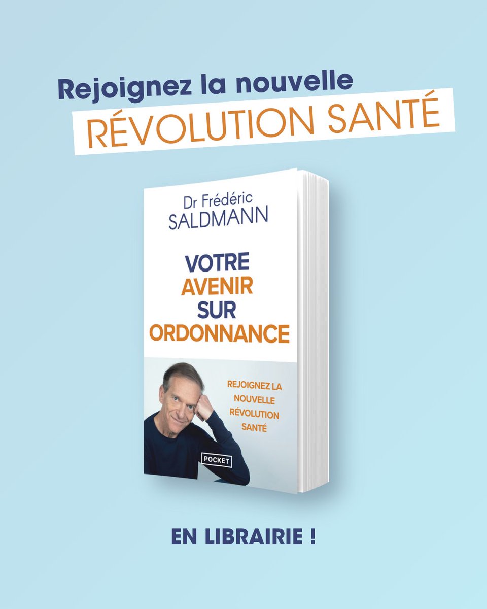 🔥 Rejoignez la nouvelle révolution santé avec "Votre avenir sur ordonnance" du Dr Frédéric Saldmann, en poche chez Pocket !
👉 tinyurl.com/kx7e3uzm