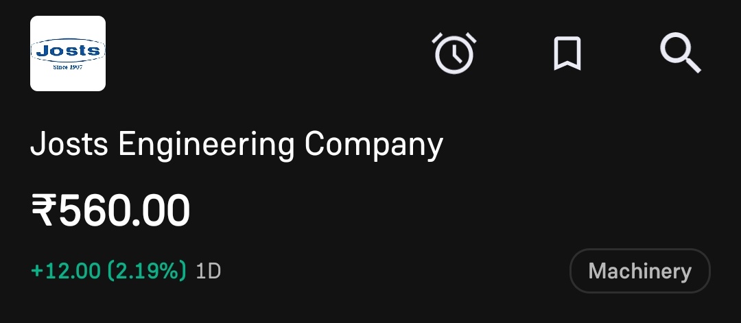 stockmarket8058's tweet photo. #JostsEngineering
π¨Up by 2.19%π₯π₯π₯π₯π₯
#finance #LatestNews #bullrun2025 #mutibagger #stockmarketnews #LAtestUpdate https://t.co/qCmILSpqQh