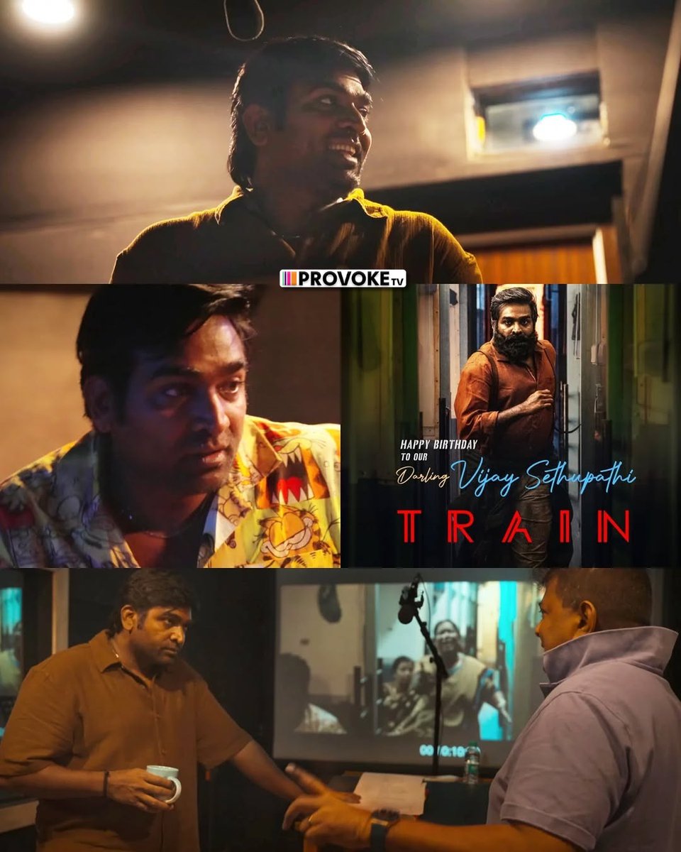 Provoke_TV's tweet photo. Vijay Sethupathi's Train Movie Glimpse 🚂  

#VijaySethupathi #Mysskin #TrainMovie #KollywoodCinema #TamilMovies #VJSFans #ThrillerOnTrack #MysskinDirection #CinematicExcellence #SouthCinema #KollywoodUpdates #ProvokeTV https://t.co/iiIJ3EC0D8