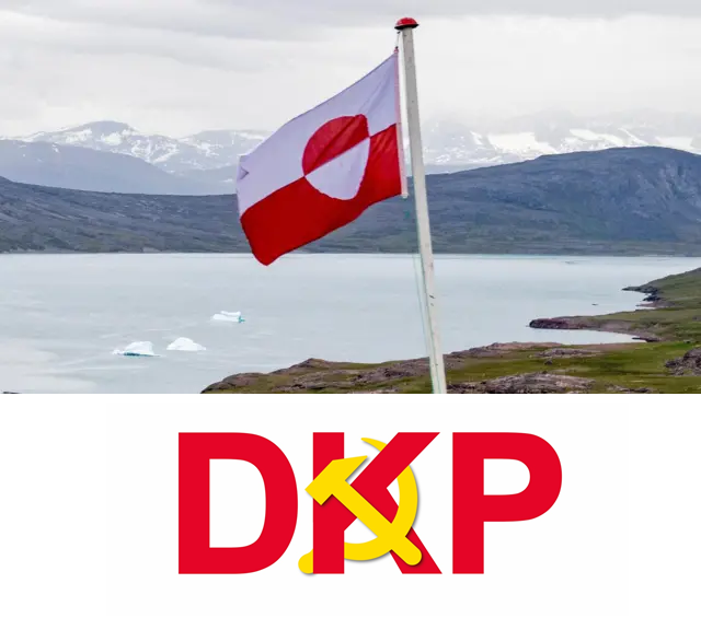 🇬🇱🚩 L'avenir du Groenland est entre les mains des Groenlandais

Le Parti Communiste du Danemark dénonce les visées impérialistes &amp; coloniales de Copenhague et de Washington sur ce territoire

Le DKP soutient le droit à l'autodétermination du territoire

👉editoweb.eu/nicolas_maury/…