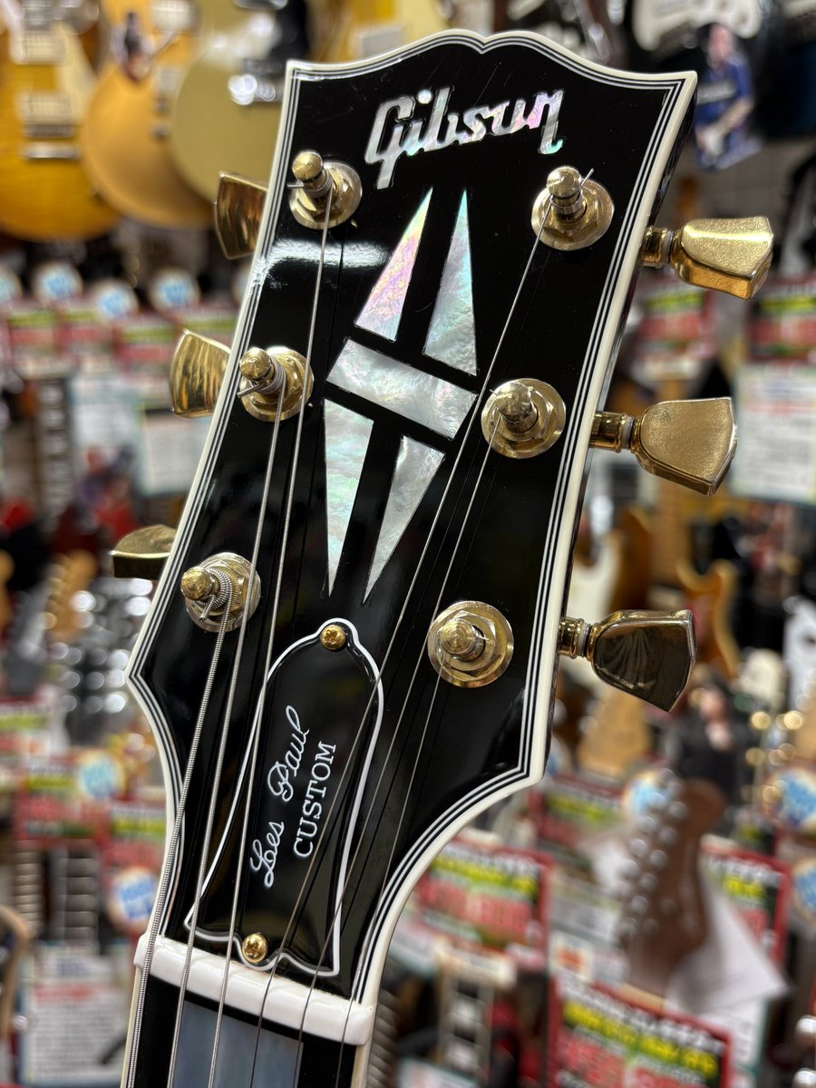 Gibson Custom Shop Les Paul Custom 3A Quilt こちらは2018年製