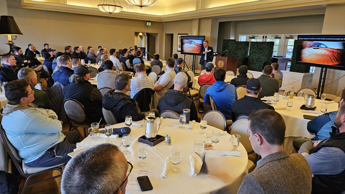 What could be better on a frosty winter day? 🥶 How about listening to <a href="/ArkansasTurf/">Mike Richardson</a> at the <a href="/WWGCSA/">WWGCSA</a> Winter Meeting at The Broadmoor Golf Club!