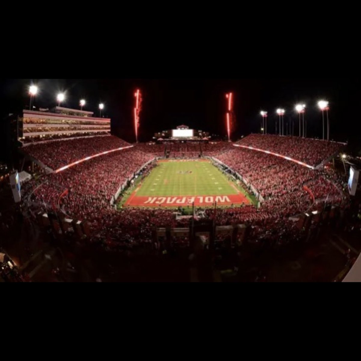 After a great workout this morning at <a href="/IMGAcademy/">IMG Academy</a> and a great conversation with <a href="/coachwiles/">Charley Wiles</a> <a href="/PackFootball/">NC State Football</a> <a href="/StateCoachD/">Dave Doeren</a> I am blessed to receive my 46th D1 Full Scholarship ⭕️ffer from North Carolina State University! #PackFootball #1Pack1Goal #rightbacktowork
#grindneverstops