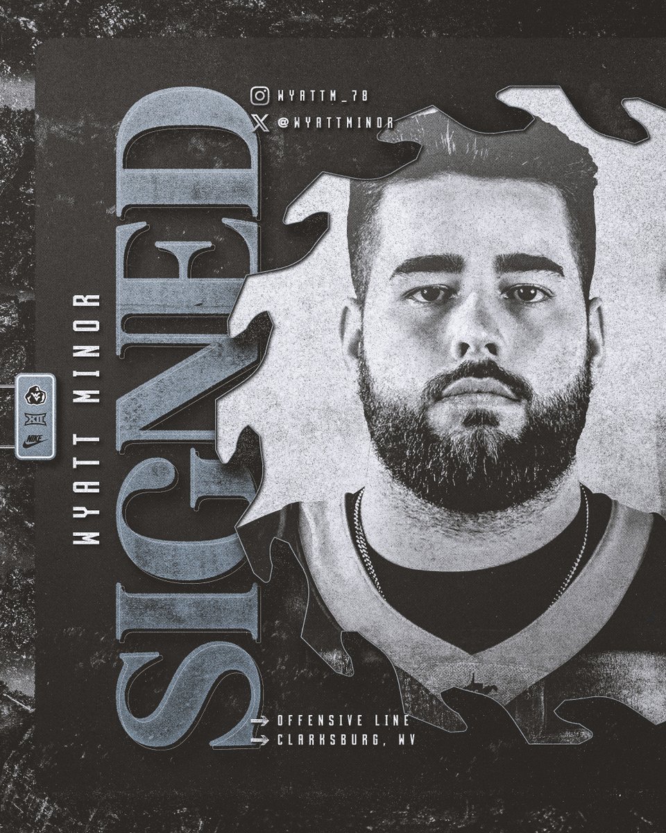 𝓢𝓲𝓰𝓷𝓮𝓭 ✍️

🔹 <a href="/WyattMinor/">Wyatt Minor</a> 
🔹 Offensive Line
🔹 Clarksburg, WV