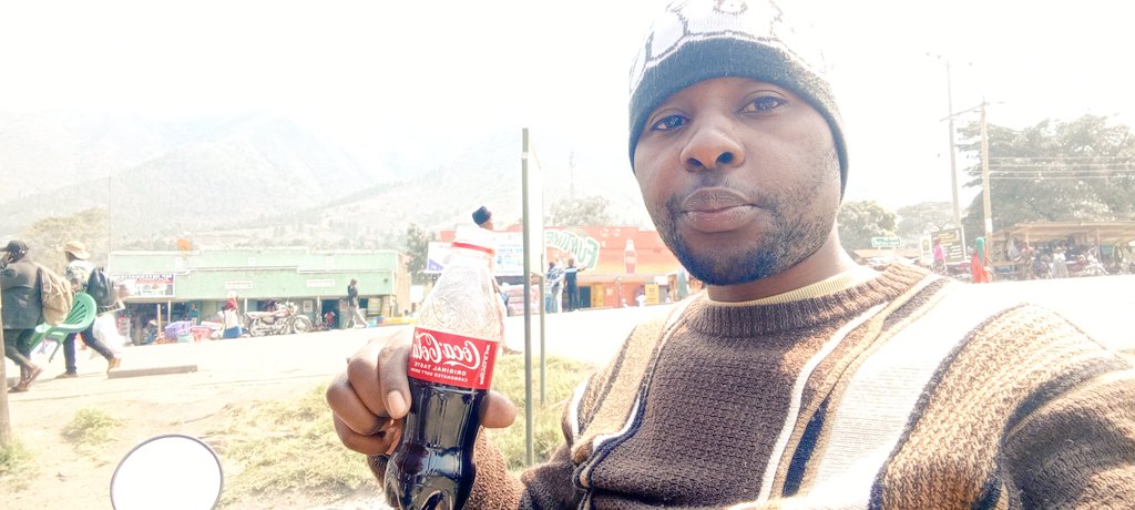 It's very hot here in Karugutu Ntoroko District.After trying every thing to cool down and quench my thirsty the final solution was grabbing a very cold coca cola. <a href="/CocaColaCo/">The Coca-Cola Co.</a> <a href="/CocaCola/">Coca-Cola</a> <a href="/Cocacolauganda/">Coca-Cola Uganda</a> <a href="/cocacolarewards/">Coca-Cola Rewards</a>