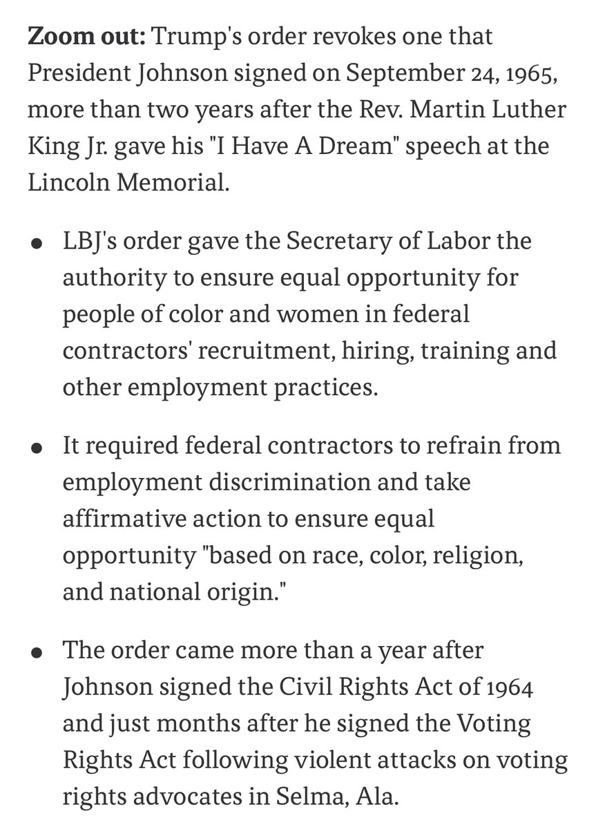 SarahIronside6's tweet image. Since MAGA refuse to believe "daddy trump" would remove protections against discrimination of women in the workplace.... (Axios)