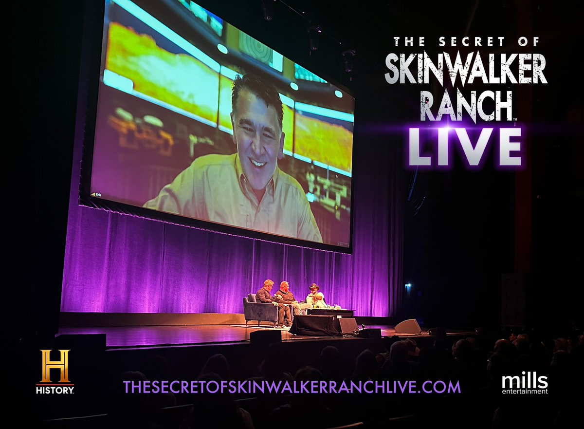 The stage is set and we're ready to go! Have you gotten your tickets to #TheSecretofSkinwalkerRanchLive this weekend? Snag a last minute seat on our website!