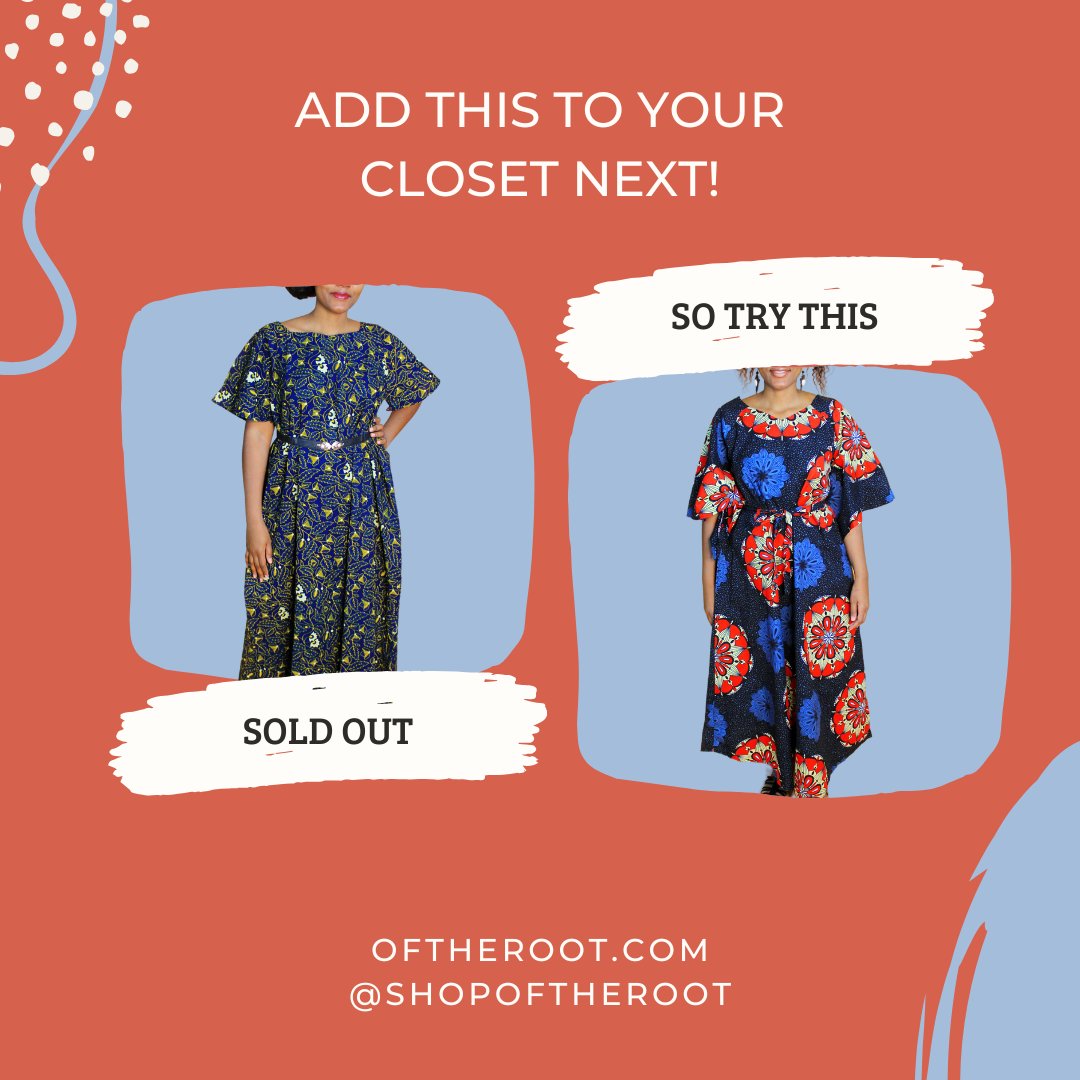 Our Nubian dress is SOLD OUT! So add another blue Maxi dress style to your wardrobe with the Isaaq dress instead.  

Shop Now: OfTheRoot.com/Isaaq
Ankara Dresses - Made in Africa 🌍
Free Shipping $99+ For 🇺🇲🇨🇦

#MaxiDress #BlueSummerLooks #AnkaraDress #OfTheRoot #AfricanDress