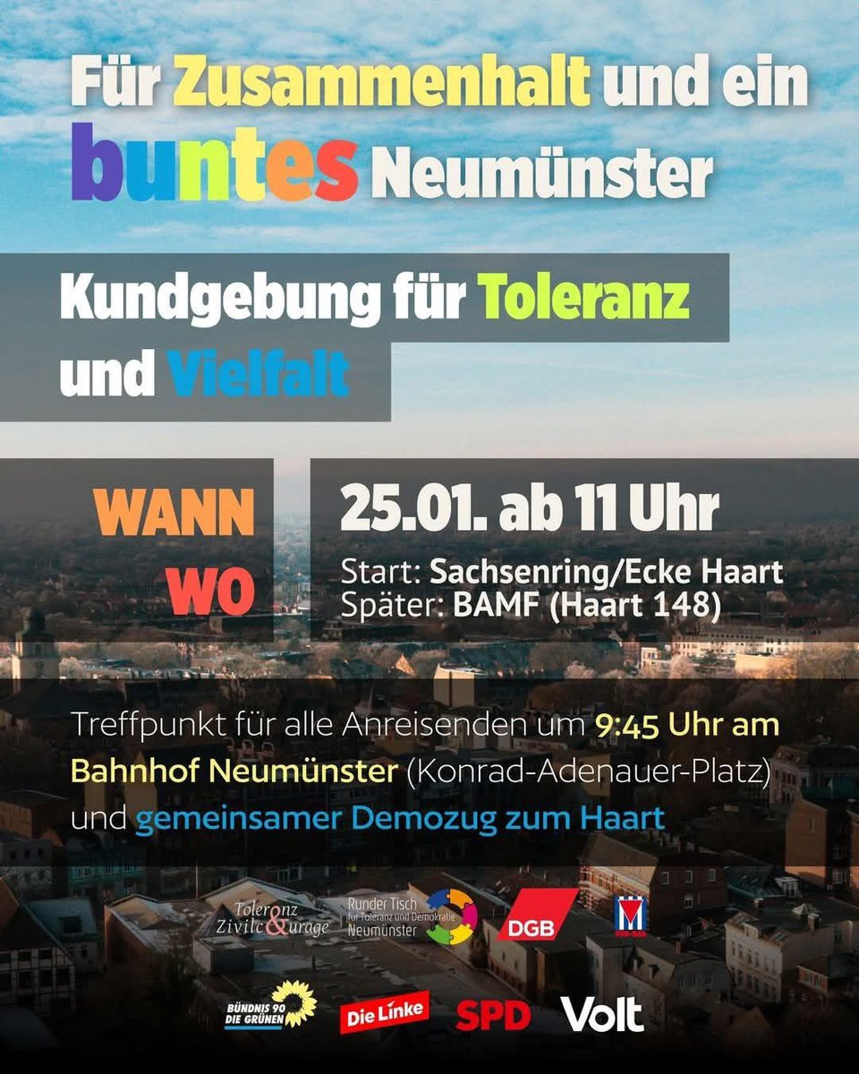 Der #fckafd die Tour vermasseln #nms2501