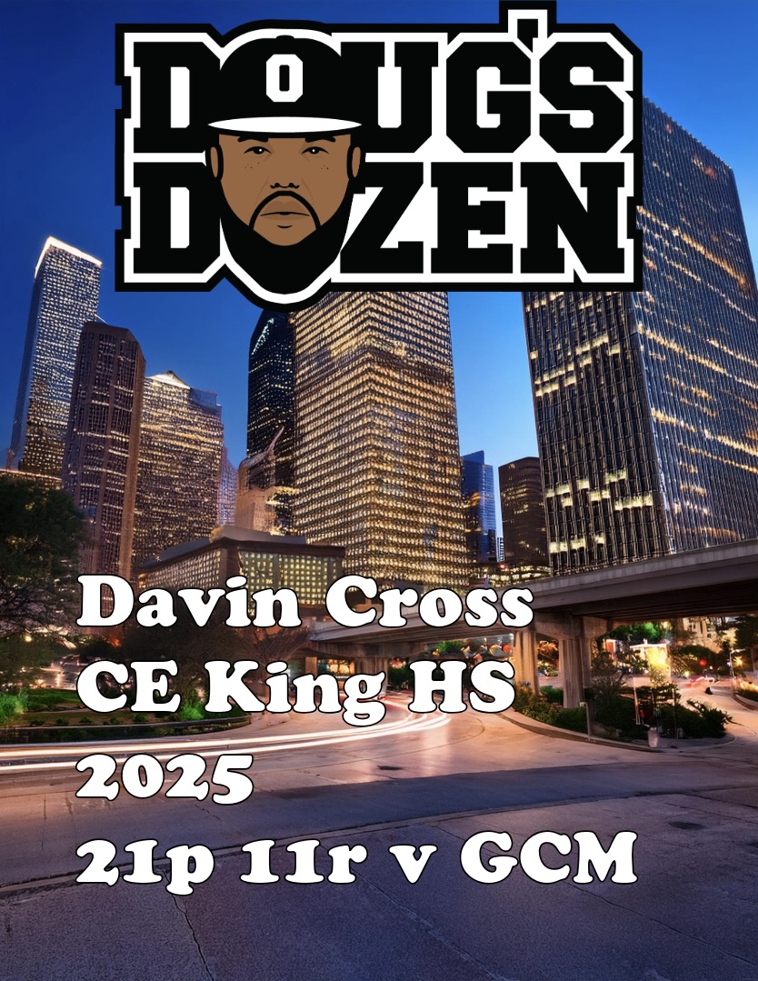 #DougsDozen
Jan. 13-18

Davin Cross <a href="/wh0sdavin_/">Davin Cross</a> 
CE King HS '25